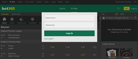 bet365 cant login